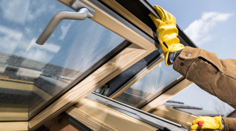 raamdecoratie voor dakkamer